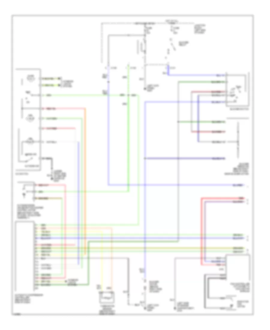 2 4L Manual A C Wiring Diagram 1 of 2 for Mitsubishi Eclipse RS 2000