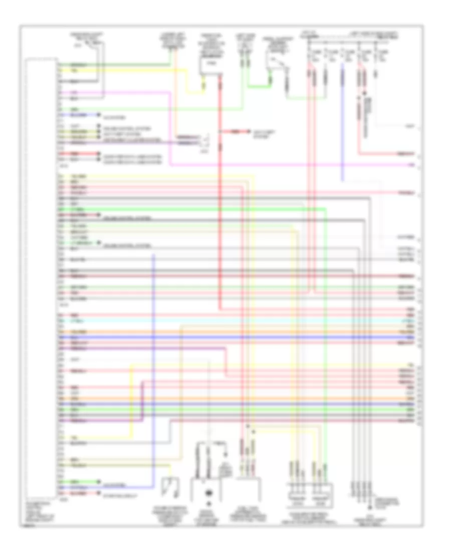 3 8L Engine Performance Wiring Diagram 1 of 5 for Mitsubishi Endeavor Limited 2004