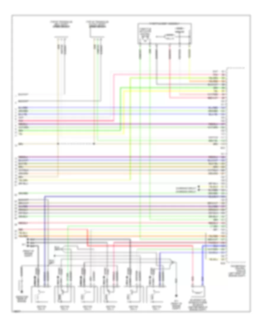 3 8L Engine Performance Wiring Diagram 5 of 5 for Mitsubishi Endeavor Limited 2004