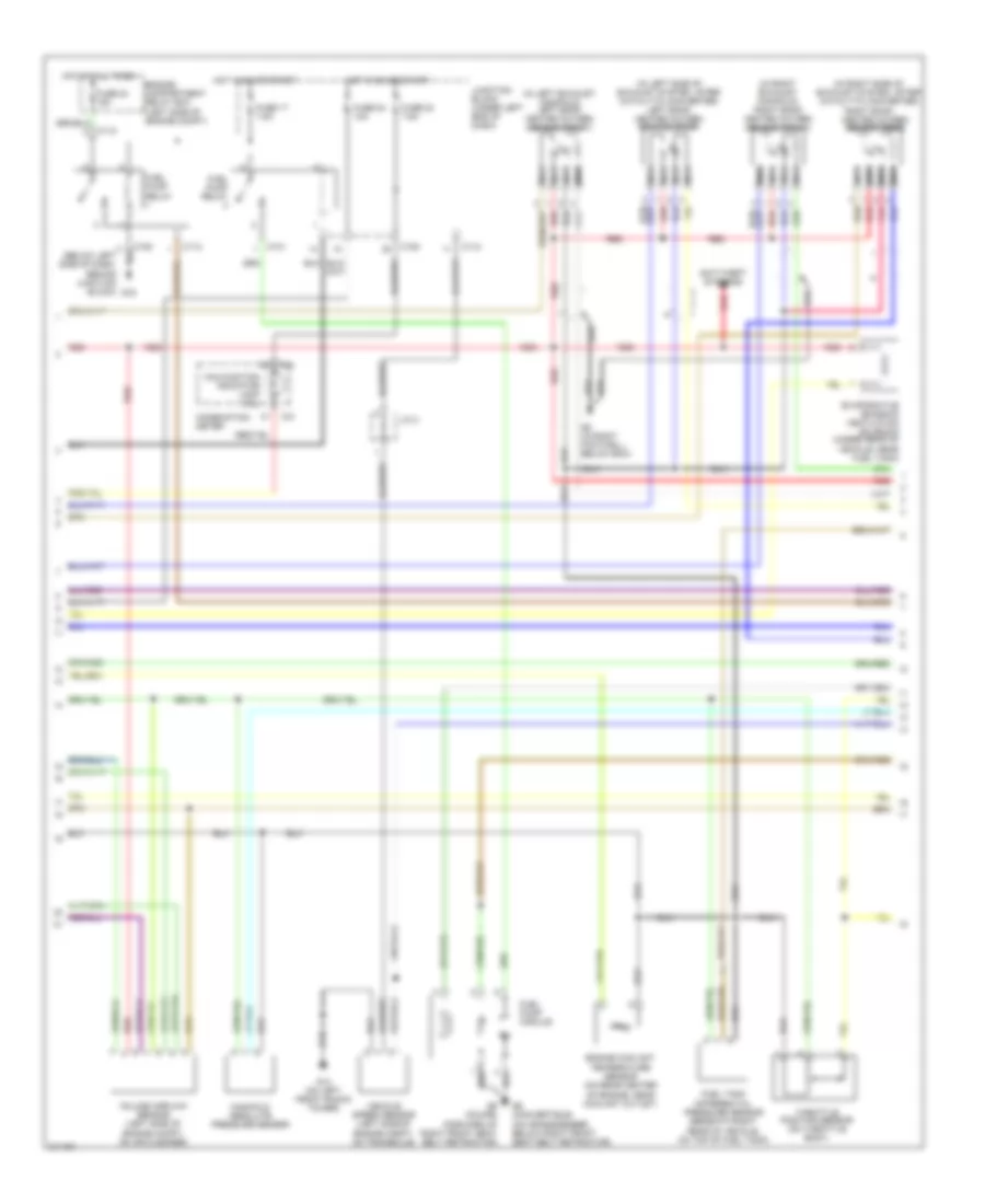 3 0L Engine Performance Wiring Diagram with M T 2 of 3 for Mitsubishi Eclipse Spyder GS 2005