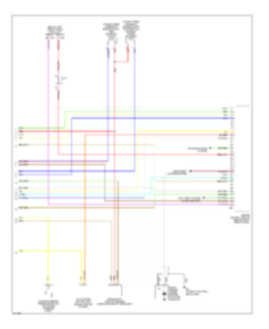 3.0L, Engine Performance Wiring Diagram, with MT (3 of 3) for Mitsubishi Eclipse Spyder GS 2005