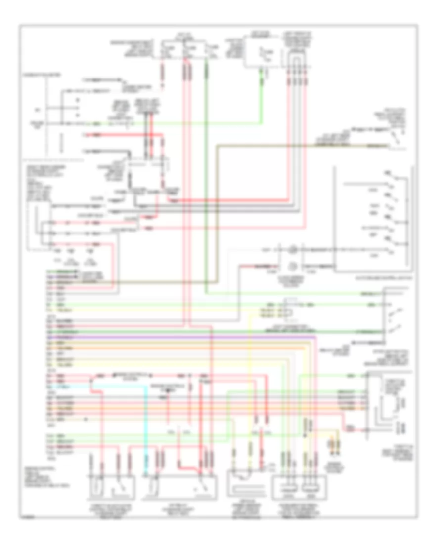 Cruise Control Wiring Diagram M T for Mitsubishi Eclipse GS 2009