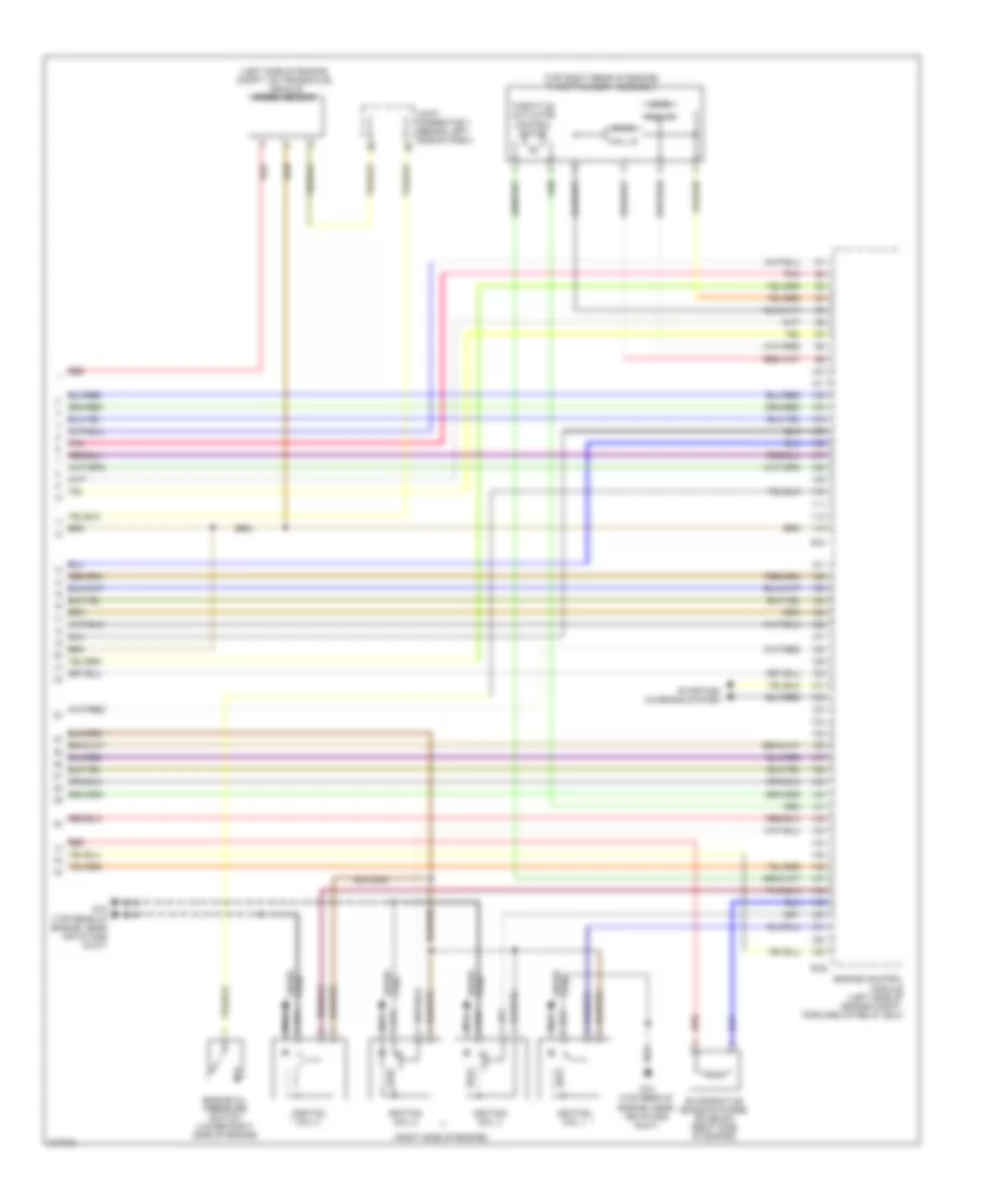 2.4L, Engine Performance Wiring Diagram, MT (4 of 4) for Mitsubishi Eclipse GS 2009