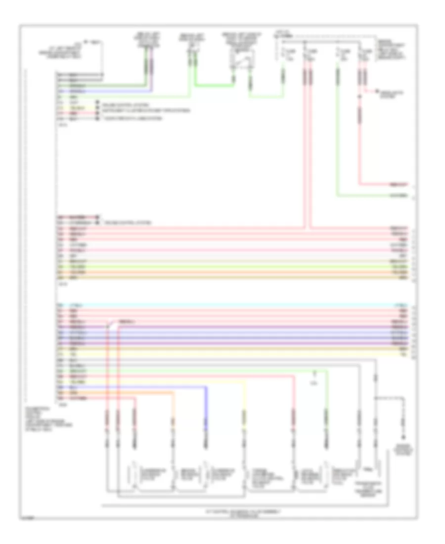 Transmission Wiring Diagram 1 of 3 for Mitsubishi Eclipse GS 2009