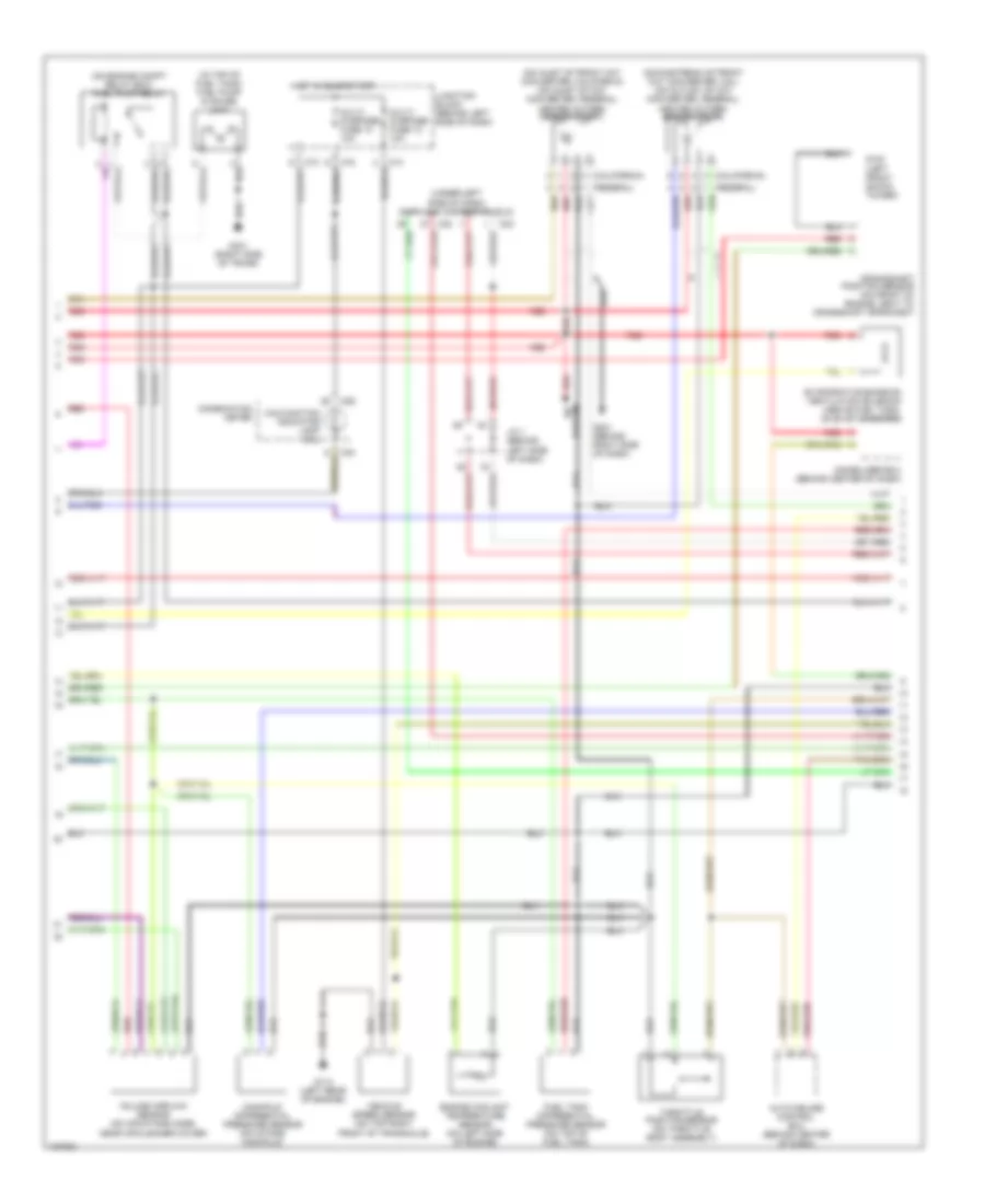 2 4L Engine Performance Wiring Diagrams 2 of 3 for Mitsubishi Galant GTZ 2000