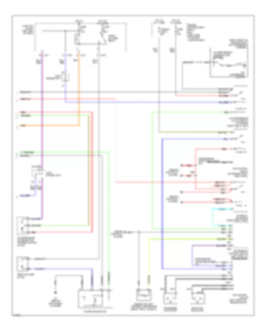 Manual AC Wiring Diagram (2 of 2) for Mitsubishi Endeavor Limited 2005