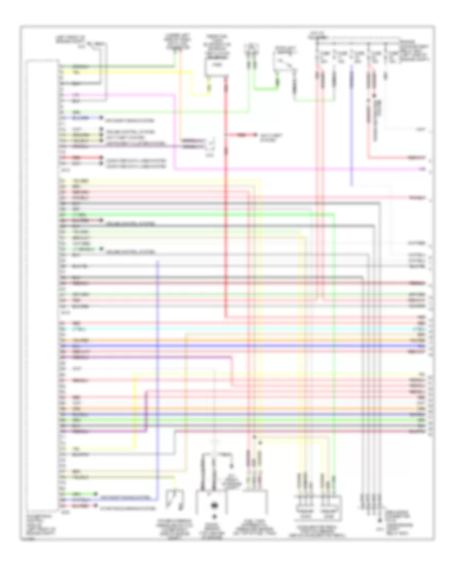 3 8L Engine Performance Wiring Diagram 1 of 5 for Mitsubishi Endeavor Limited 2005