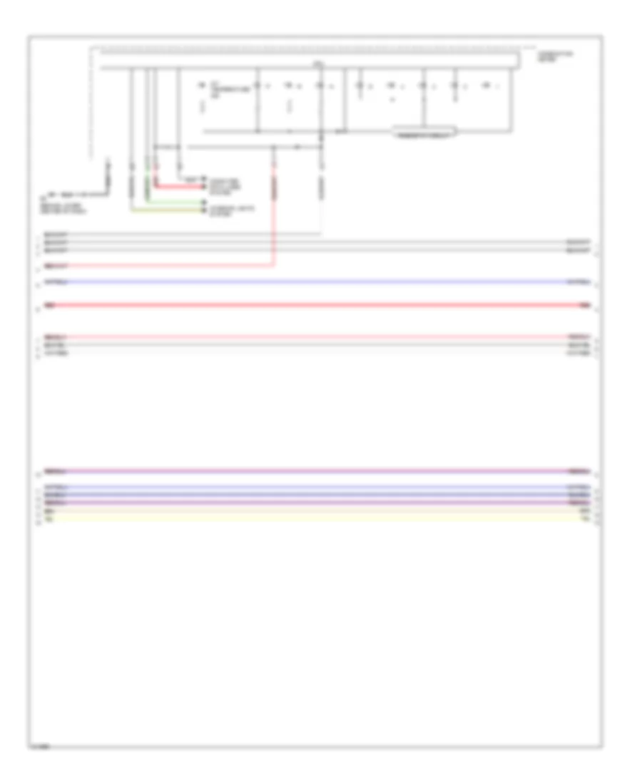 Transmission Wiring Diagram (3 of 4) for Mitsubishi Endeavor Limited 2005