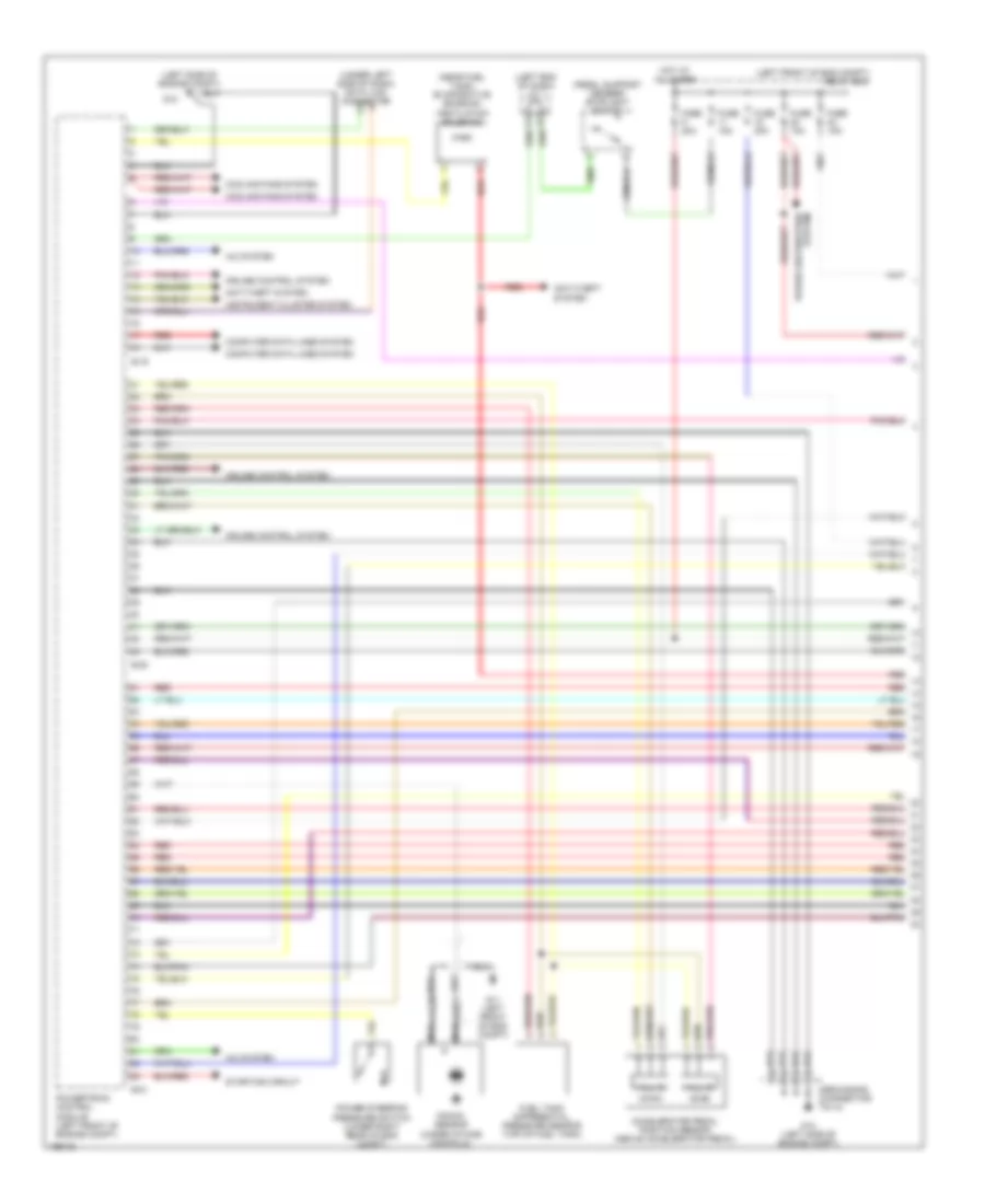 2 4L Engine Performance Wiring Diagram 1 of 5 for Mitsubishi Galant DE 2004