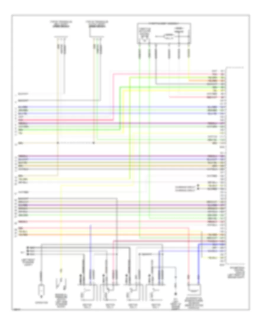 2.4L, Engine Performance Wiring Diagram (5 of 5) for Mitsubishi Galant DE 2004