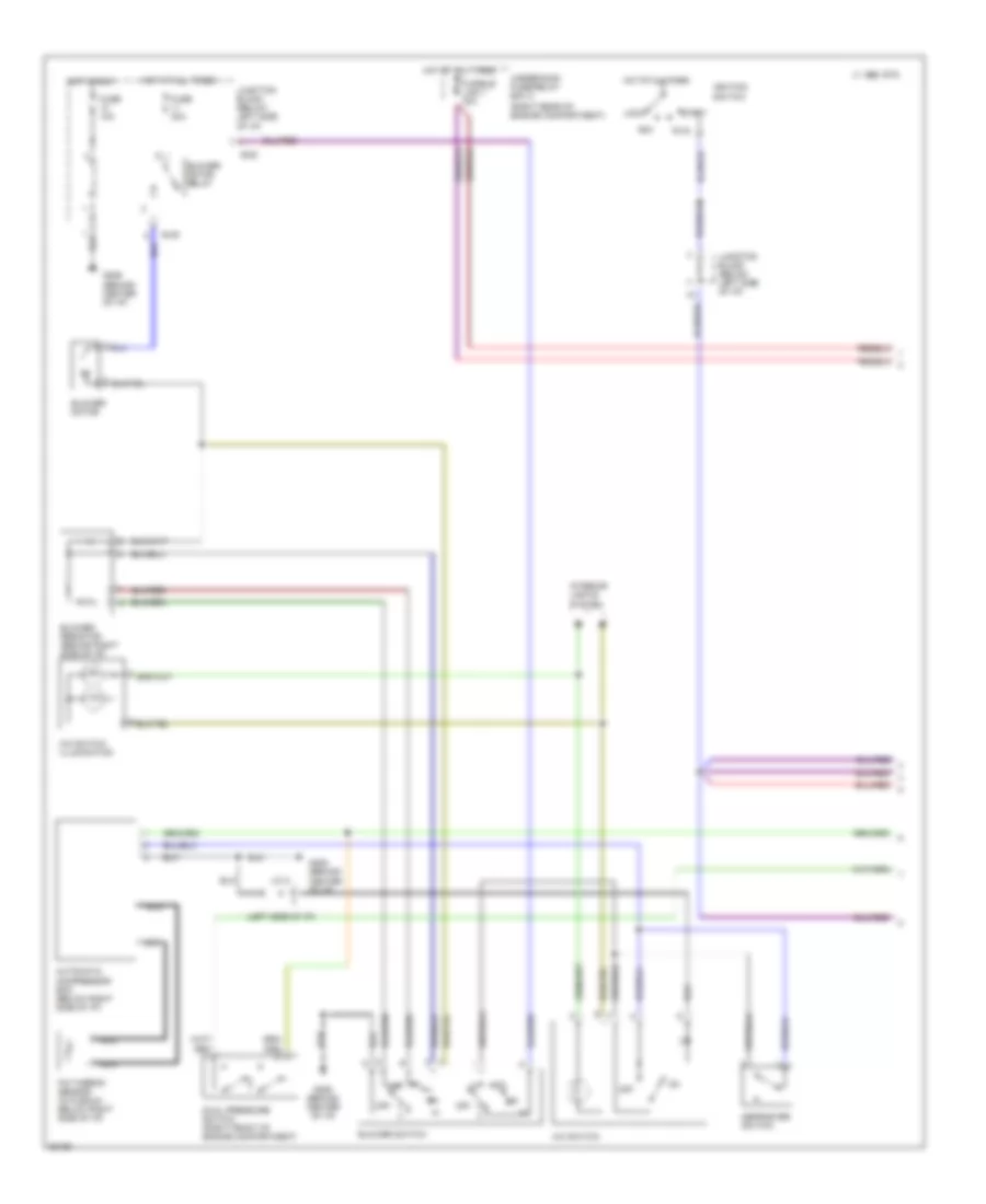 2 4L A C Wiring Diagram 1 of 2 for Mitsubishi Eclipse GS T 1997