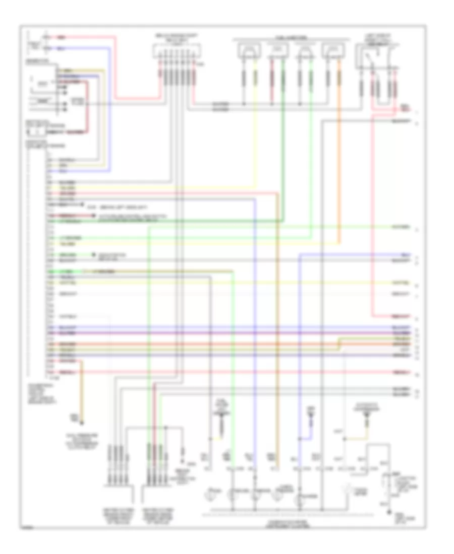 2.0L, Engine Performance Wiring Diagrams (1 of 3) for Mitsubishi Eclipse GS-T 1997