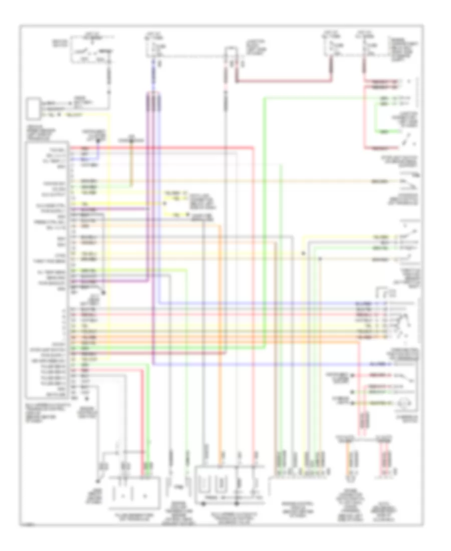 2 4L A T Wiring Diagram for Mitsubishi Eclipse GS T 1997