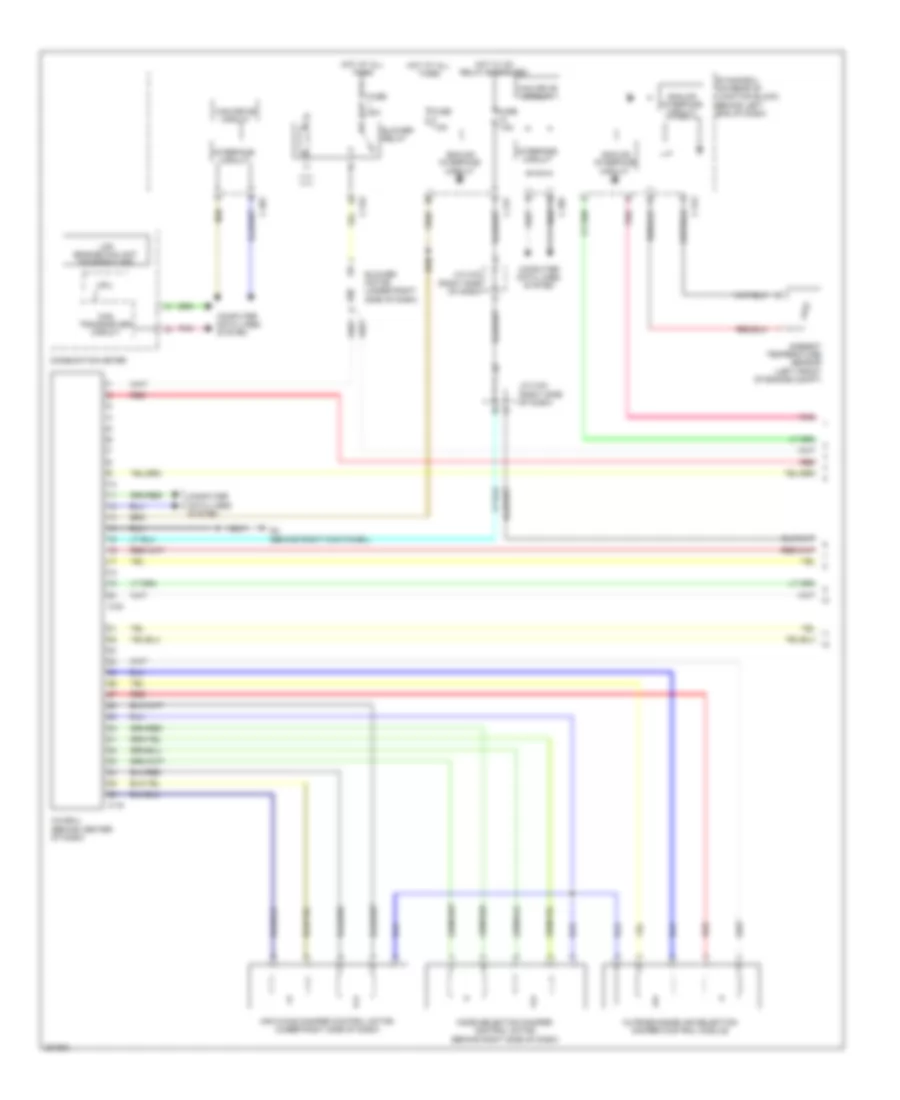 2 0L Automatic A C Wiring Diagram 1 of 3 for Mitsubishi Lancer Evolution MR 2013