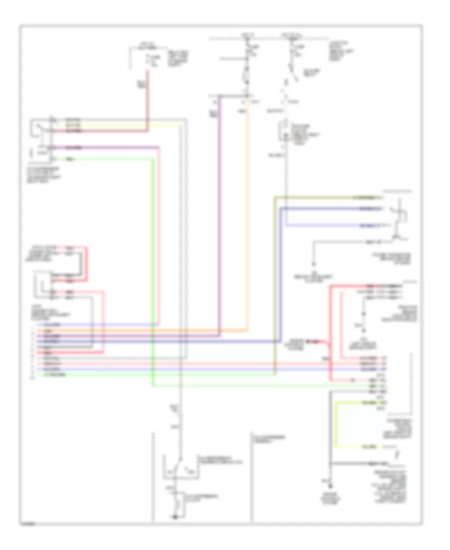 Manual AC Wiring Diagram (2 of 2) for Mitsubishi Galant ES 2009