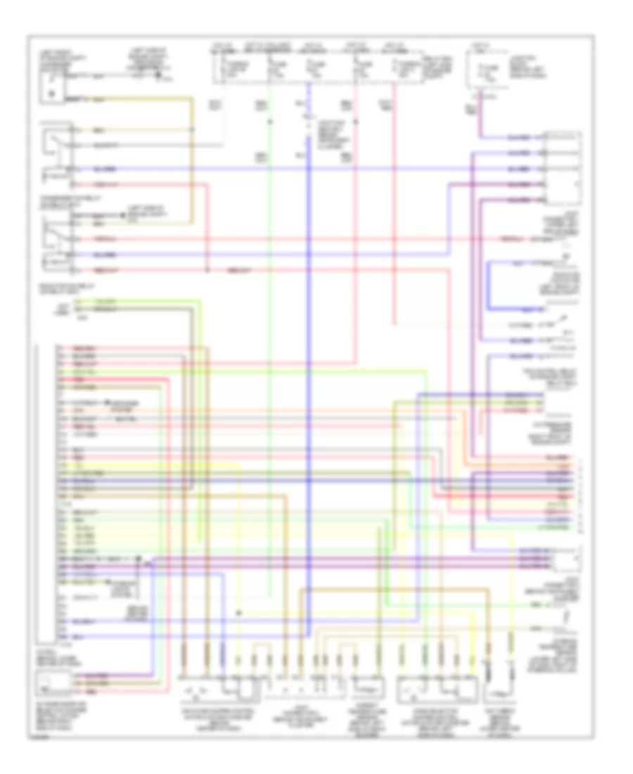 Automatic A C Wiring Diagram 1 of 2 for Mitsubishi Galant Ralliart 2009