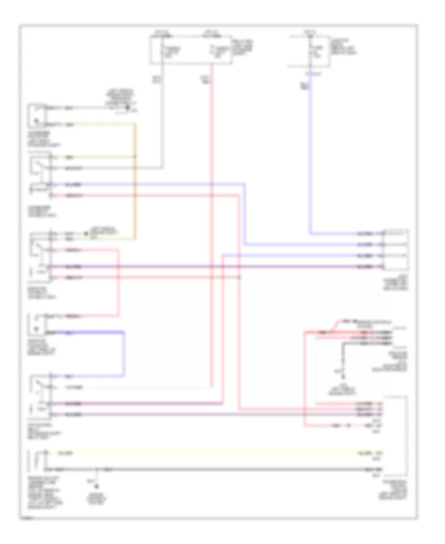Cooling Fan Wiring Diagram for Mitsubishi Galant Ralliart 2009