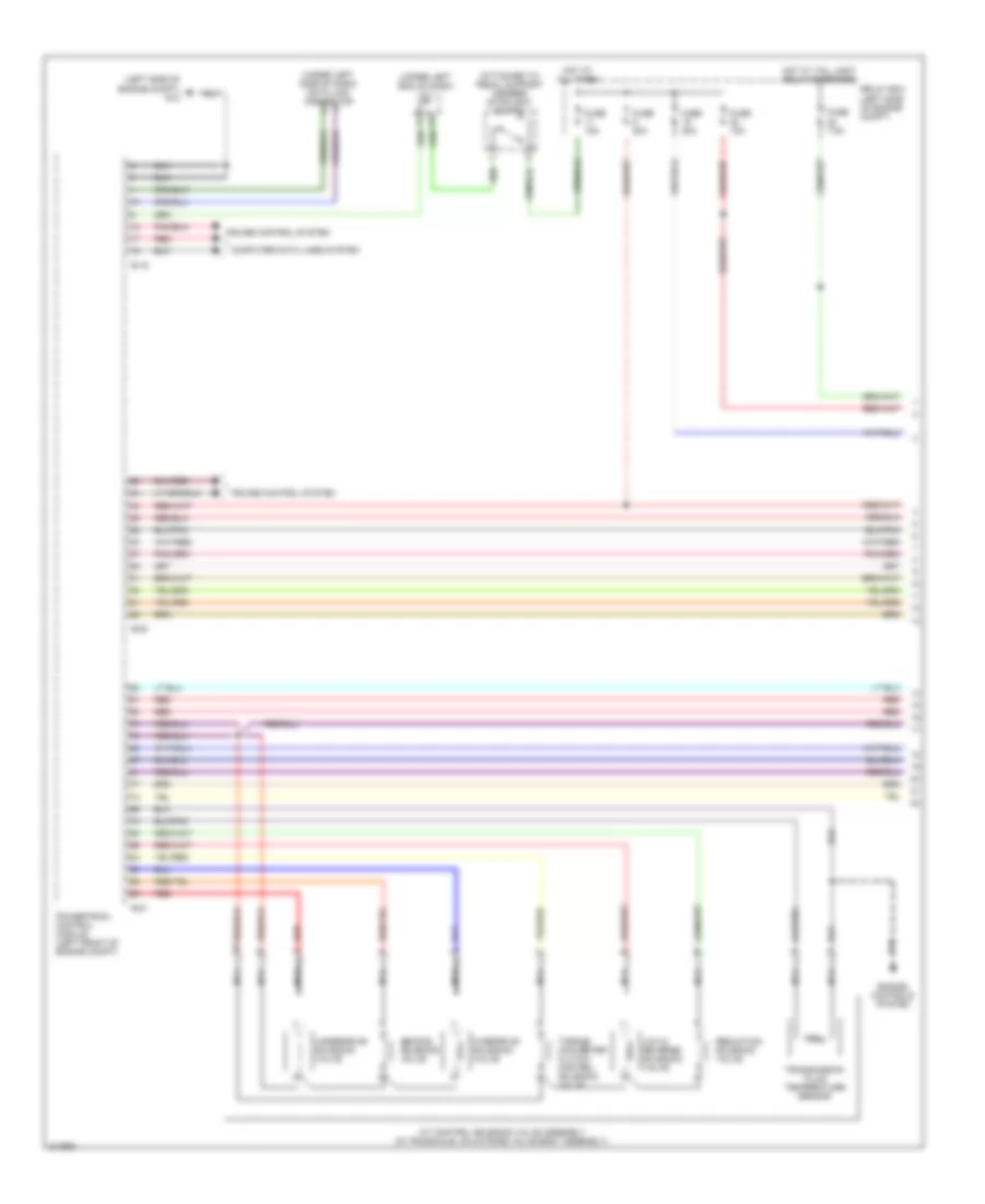 3.8L, Transmission Wiring Diagram (1 of 4) for Mitsubishi Galant Ralliart 2009