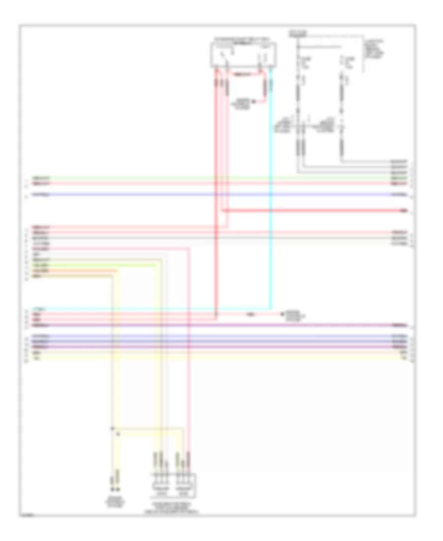 3.8L, Transmission Wiring Diagram (2 of 4) for Mitsubishi Galant Ralliart 2009