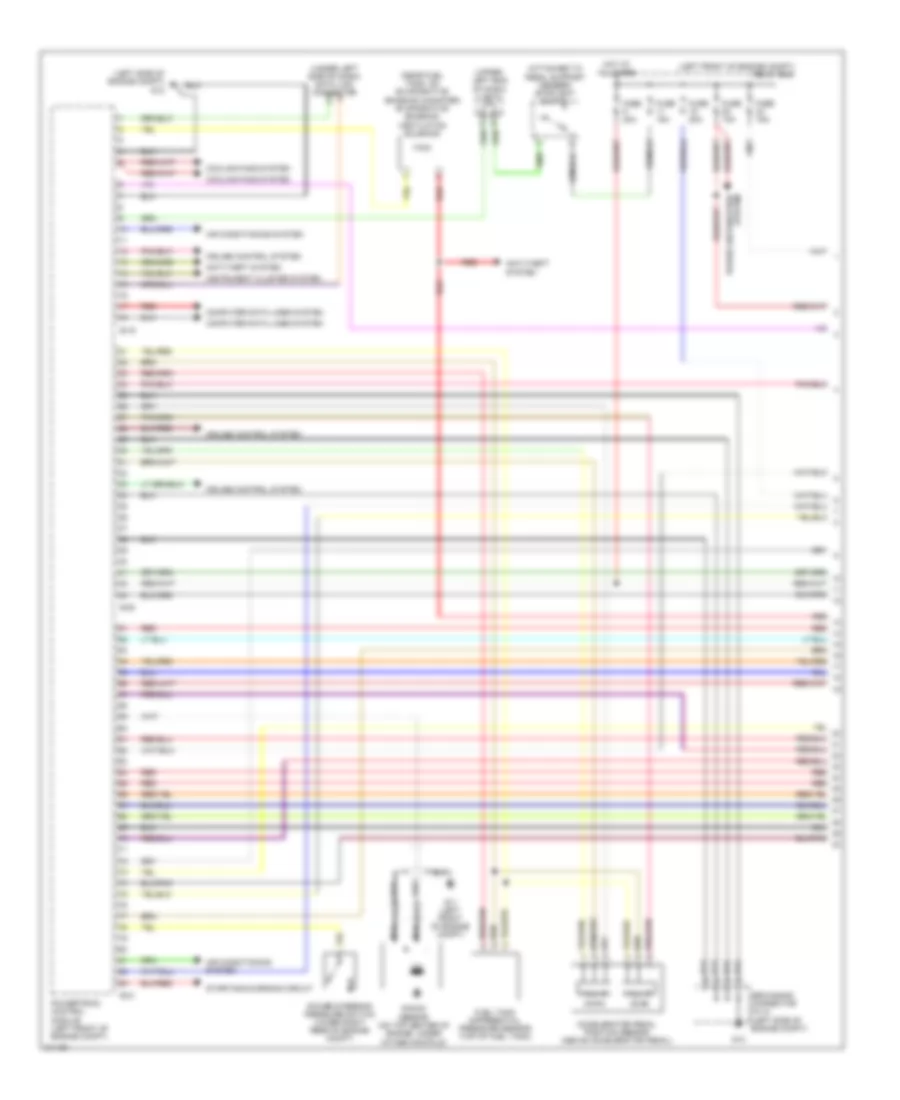 2 4L Engine Performance Wiring Diagram 1 of 5 for Mitsubishi Galant DE 2005