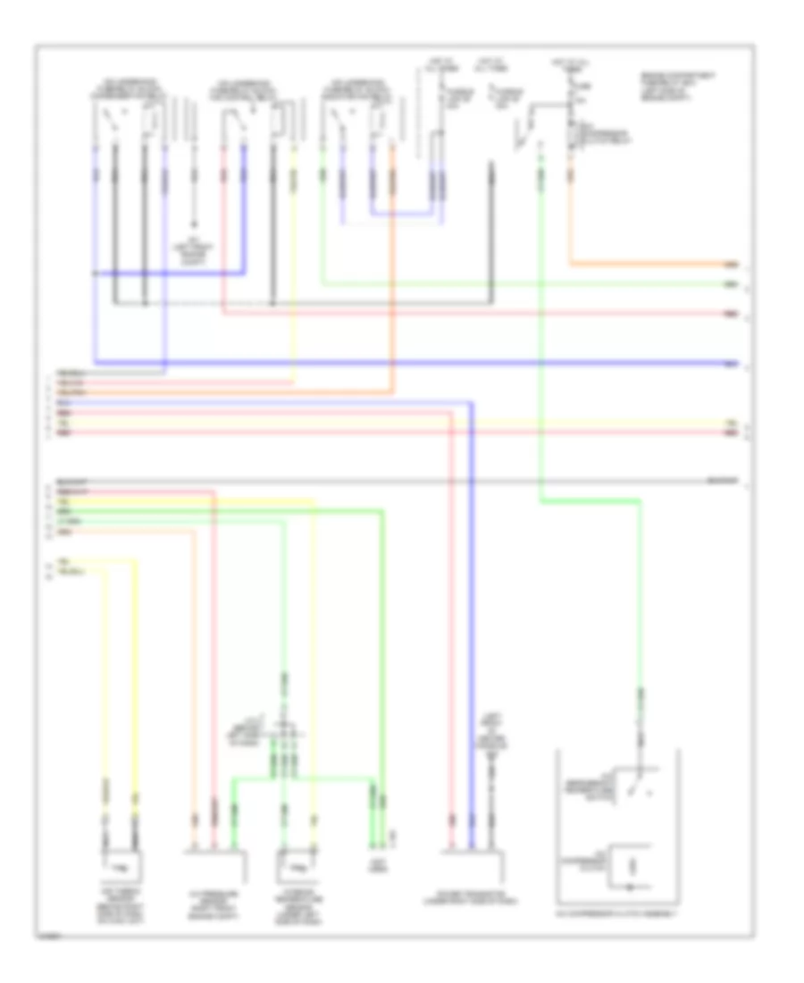 2 0L Automatic A C Wiring Diagram 2 of 3 for Mitsubishi Lancer DE 2009