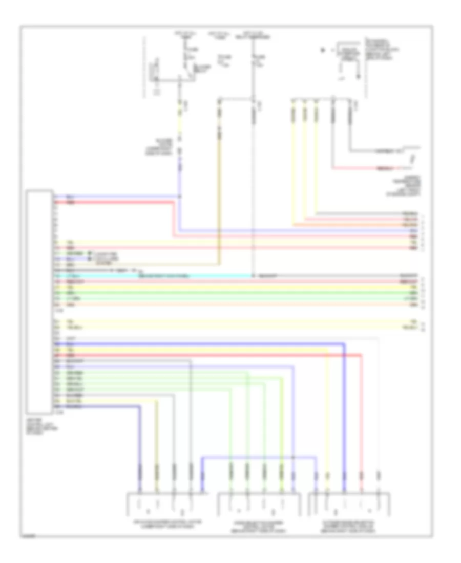 2.0L, Manual AC Wiring Diagram (1 of 3) for Mitsubishi Lancer DE 2009
