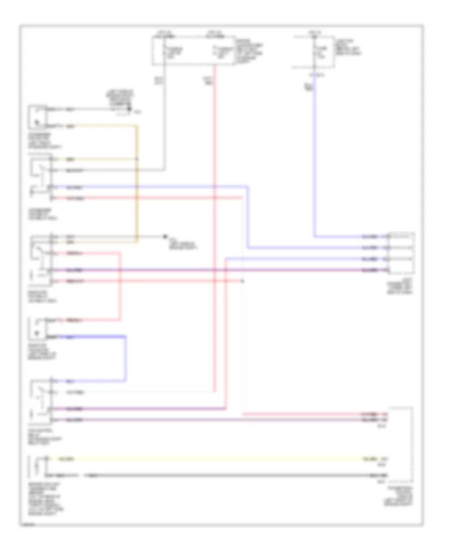 Cooling Fan Wiring Diagram for Mitsubishi Galant LS 2004