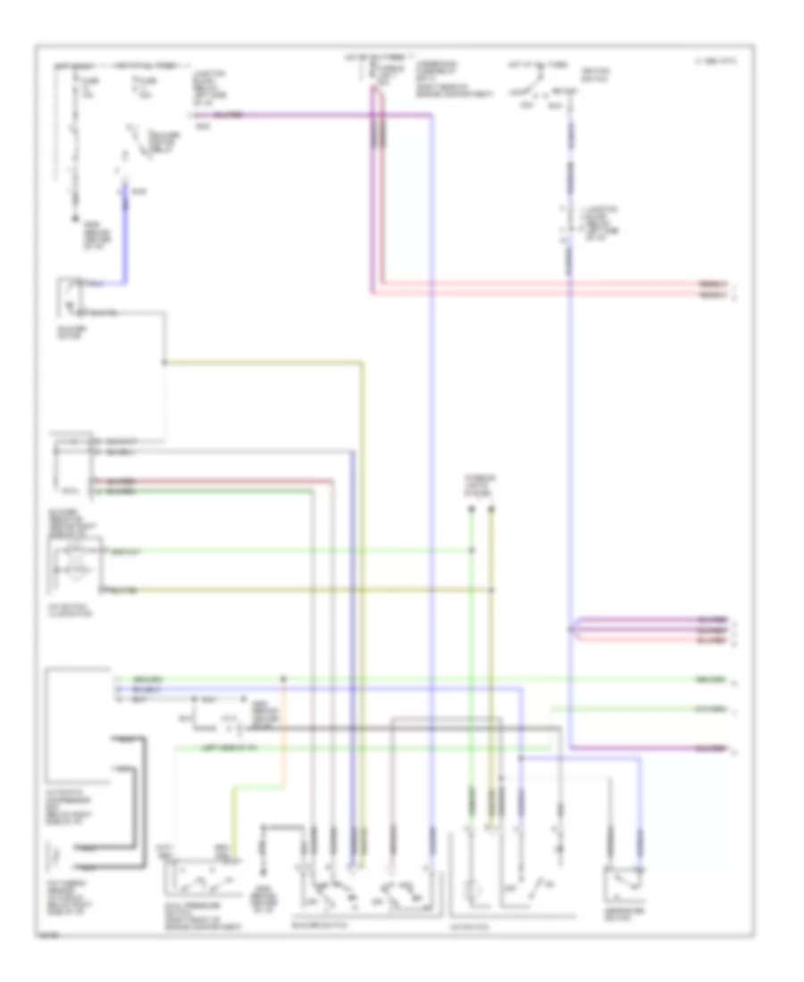 2 0L Turbo A C Wiring Diagram 1 of 2 for Mitsubishi Eclipse Spyder GS 1997