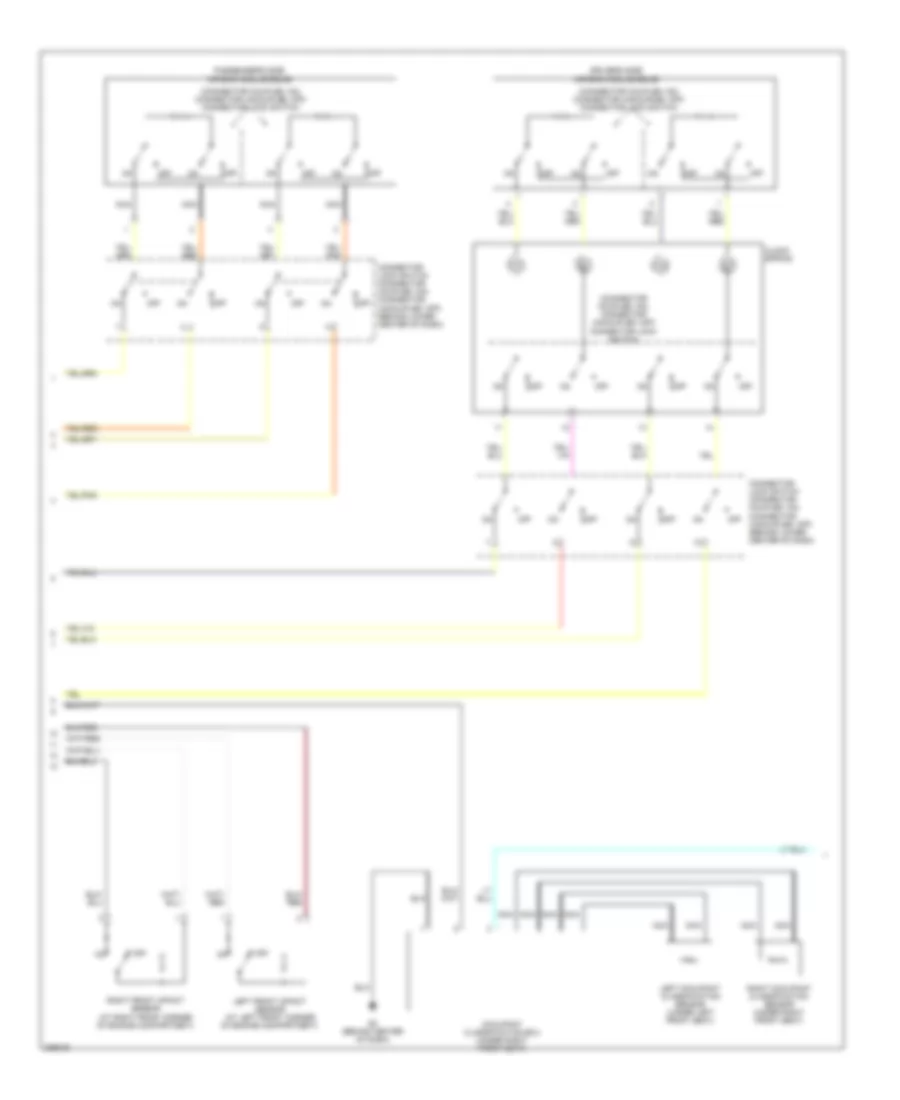 Supplemental Restraints Wiring Diagram (2 of 3) for Mitsubishi Galant GTS 2005