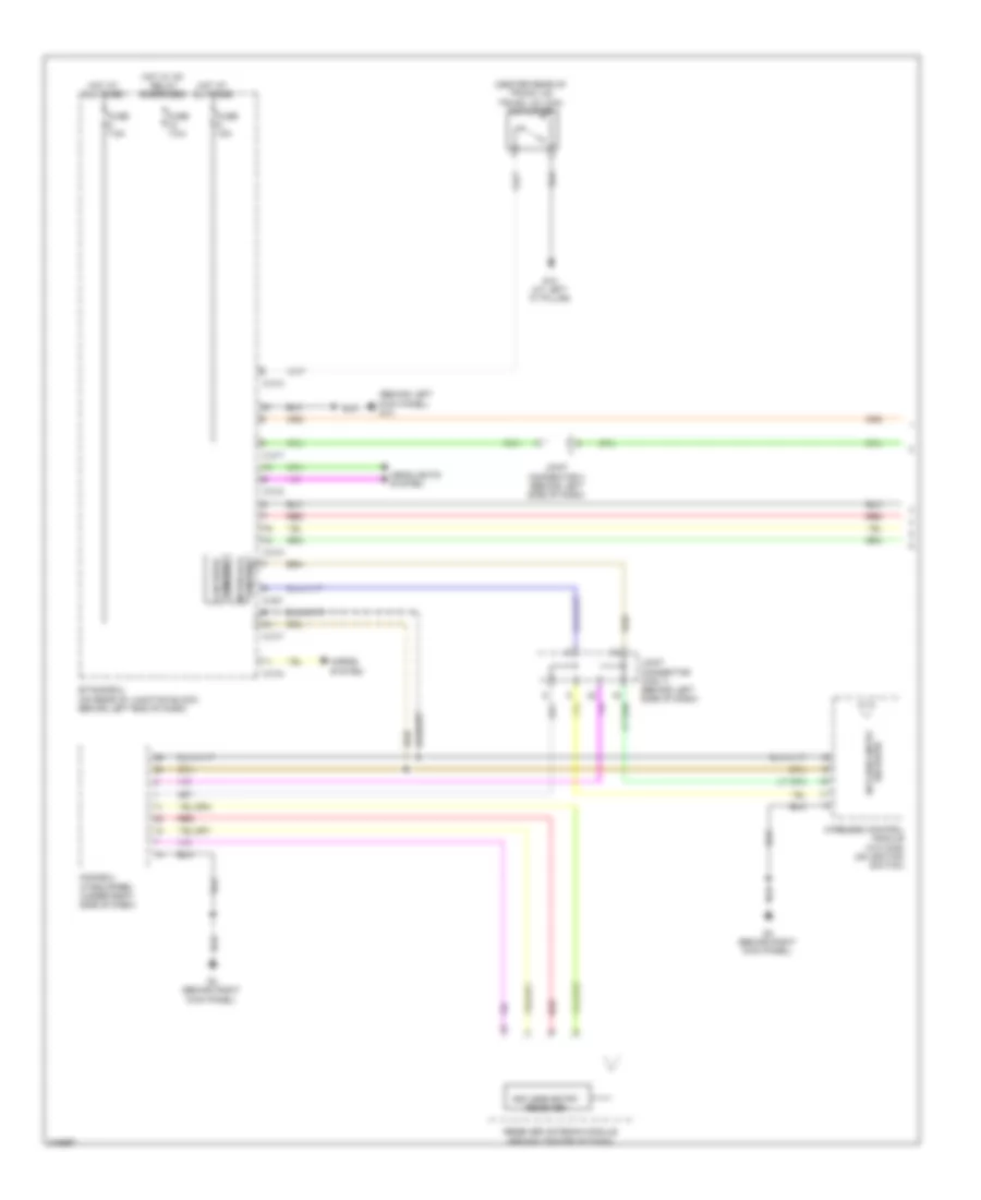 Forced Entry Wiring Diagram 1 of 2 for Mitsubishi Lancer ES 2009