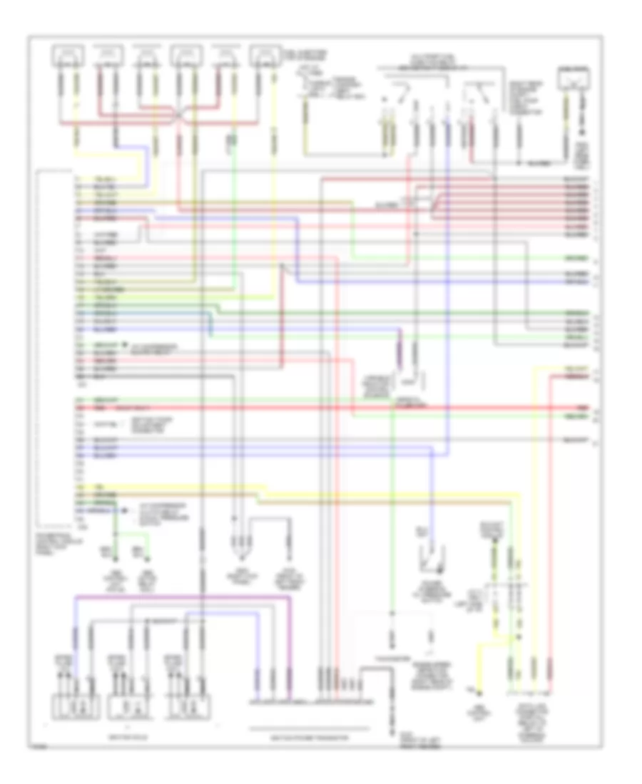 3.5L, Engine Performance Wiring Diagrams (1 of 3) for Mitsubishi Montero LS 1995