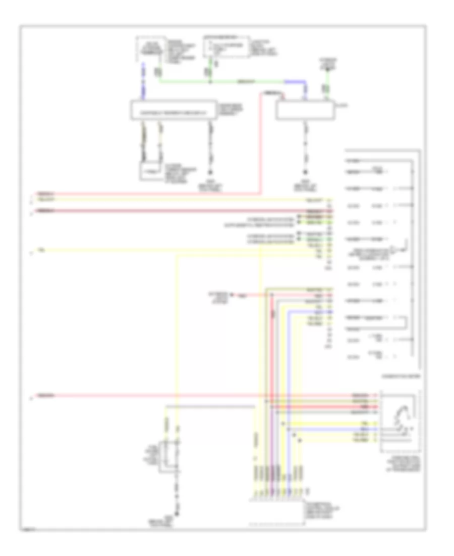 Instrument Cluster Wiring Diagram (2 of 2) for Mitsubishi Montero Sport Limited 2000