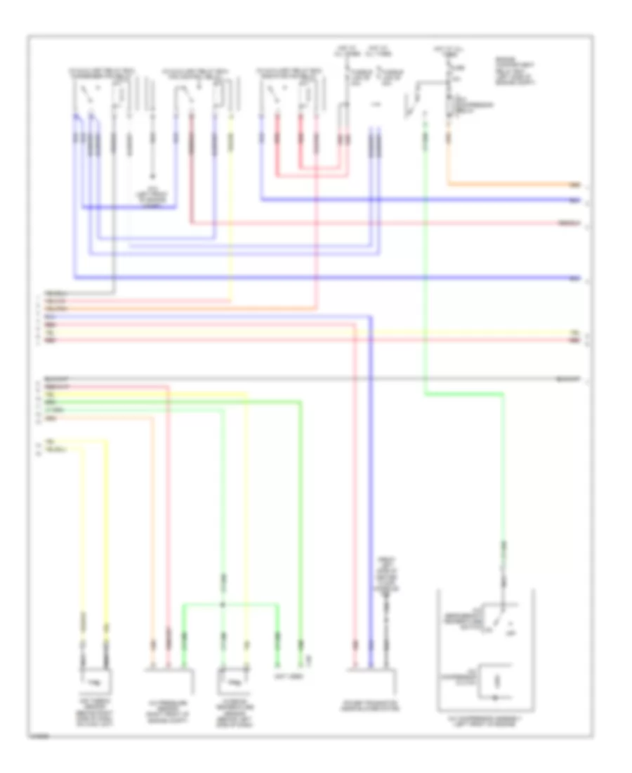 3 0L Automatic A C Wiring Diagram 2 of 3 for Mitsubishi Outlander ES 2009