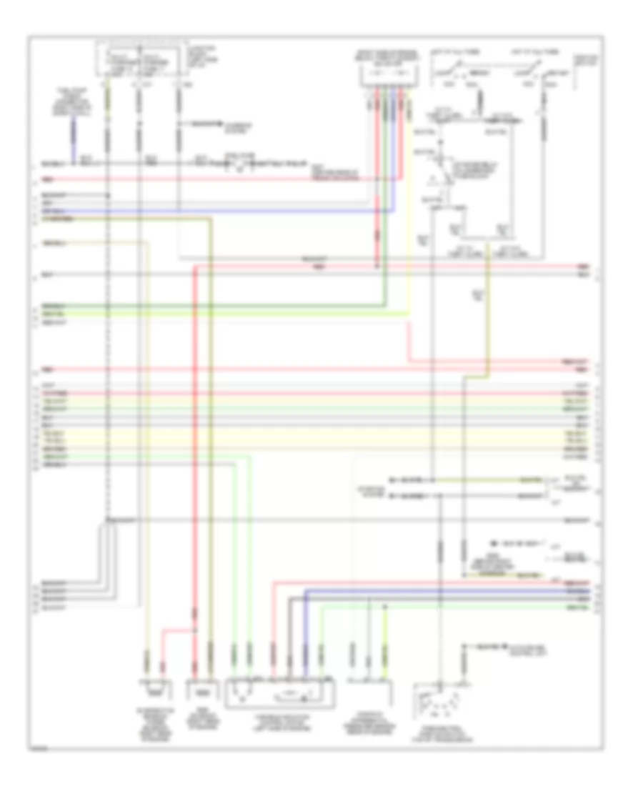 3.0L DOHC, Engine Performance Wiring Diagrams (2 of 3) for Mitsubishi 3000GT 1996