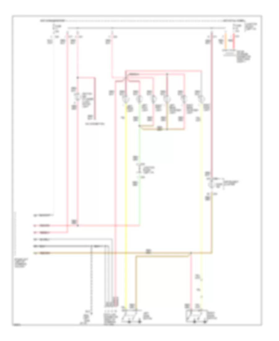 Courtesy Lamps Wiring Diagram Convertible for Mitsubishi 3000GT 1996 3000