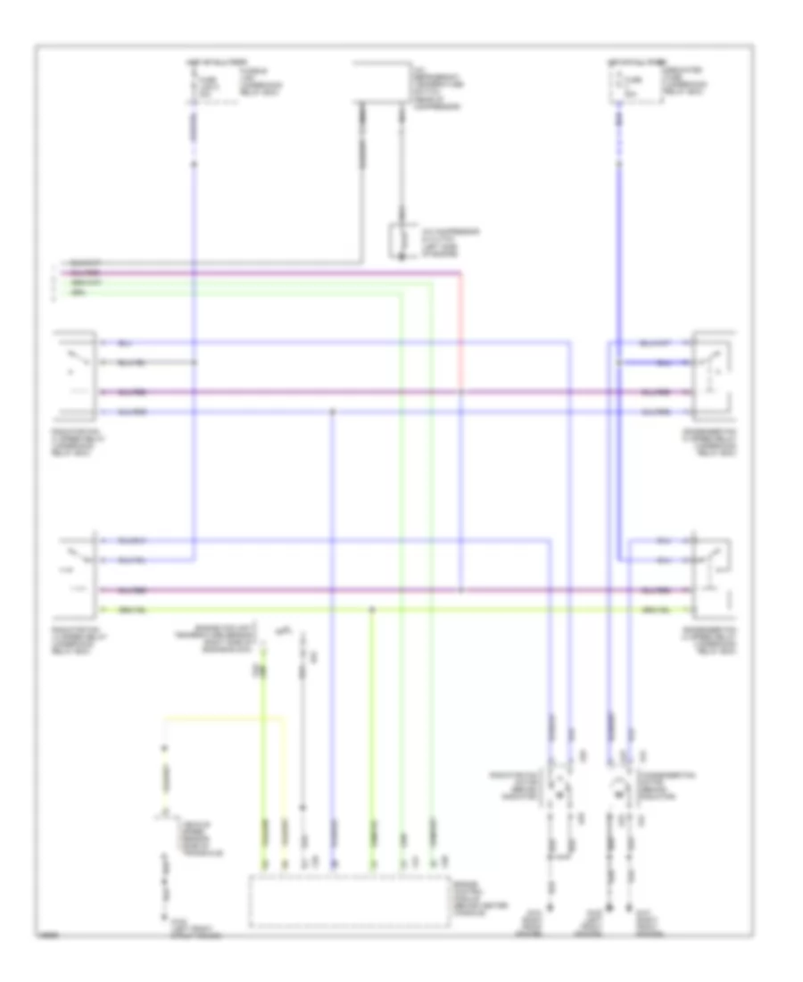 A C Wiring Diagram Manual A C 2 of 2 for Mitsubishi Galant LS 1997