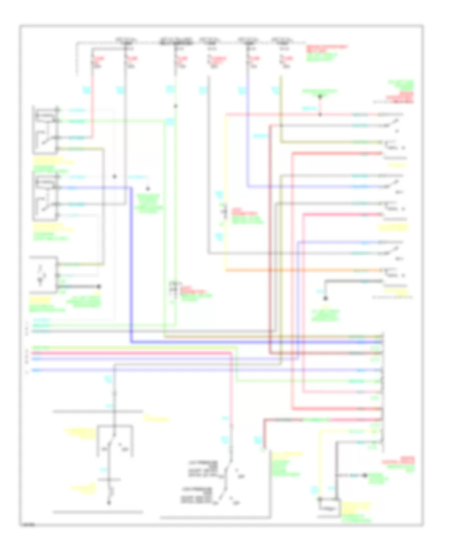 Manual A C Wiring Diagram Evolution 2 of 2 for Mitsubishi Lancer O Z Rally 2005