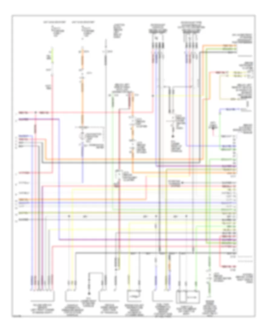 2.0L Turbo, Engine Performance Wiring Diagram (3 of 3) for Mitsubishi Lancer O-Z Rally 2005