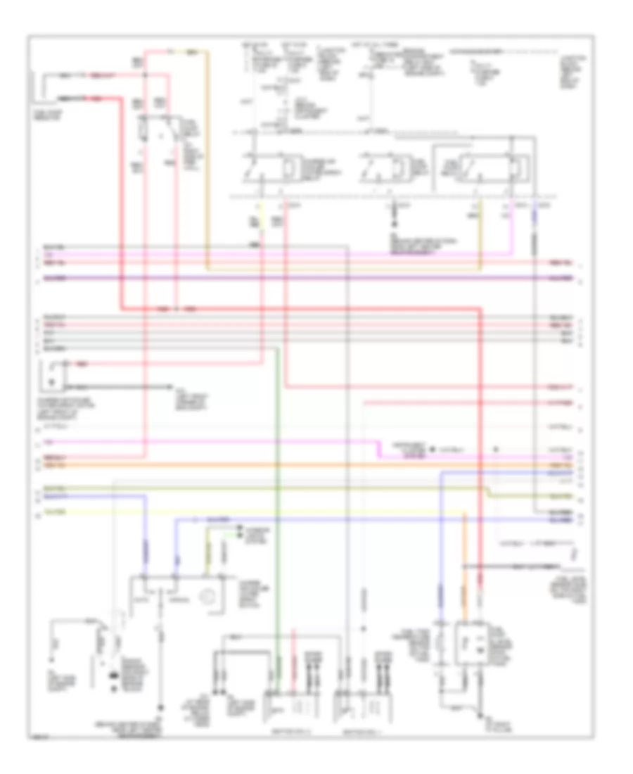 2.0L Turbo, Engine Performance Wiring Diagram (2 of 3) for Mitsubishi Lancer O-Z Rally 2004