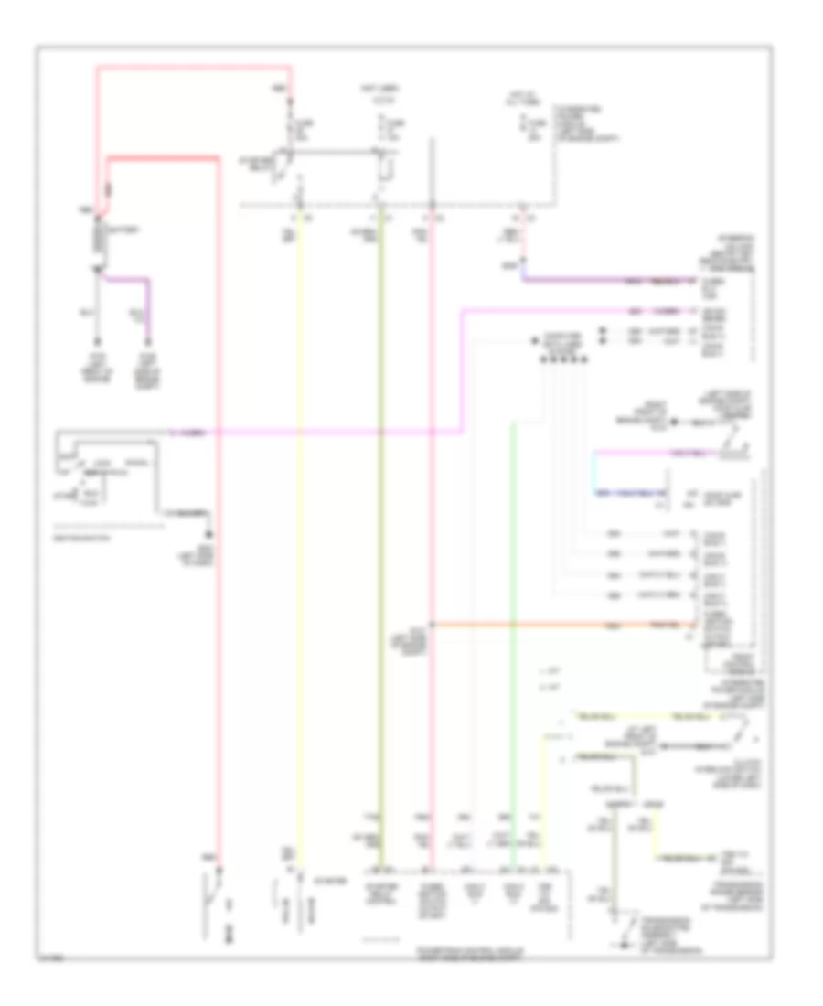 Starting Wiring Diagram for Mitsubishi Raider LS 2009