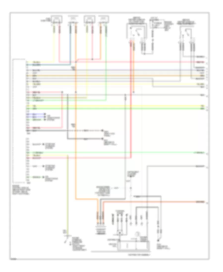1 5L Engine Performance Wiring Diagrams 1 of 3 for Mitsubishi Mirage DE 1997