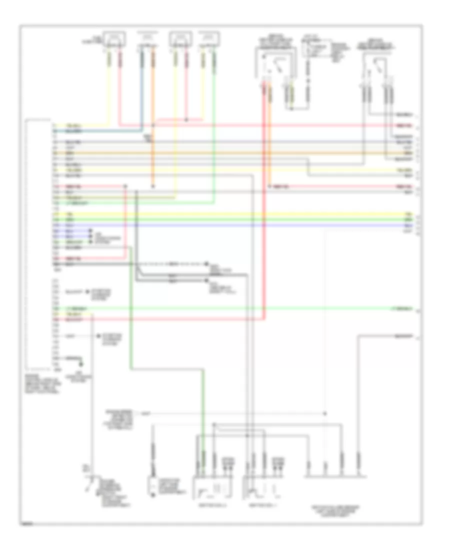 1.8L, Engine Performance Wiring Diagrams (1 of 3) for Mitsubishi Mirage DE 1997
