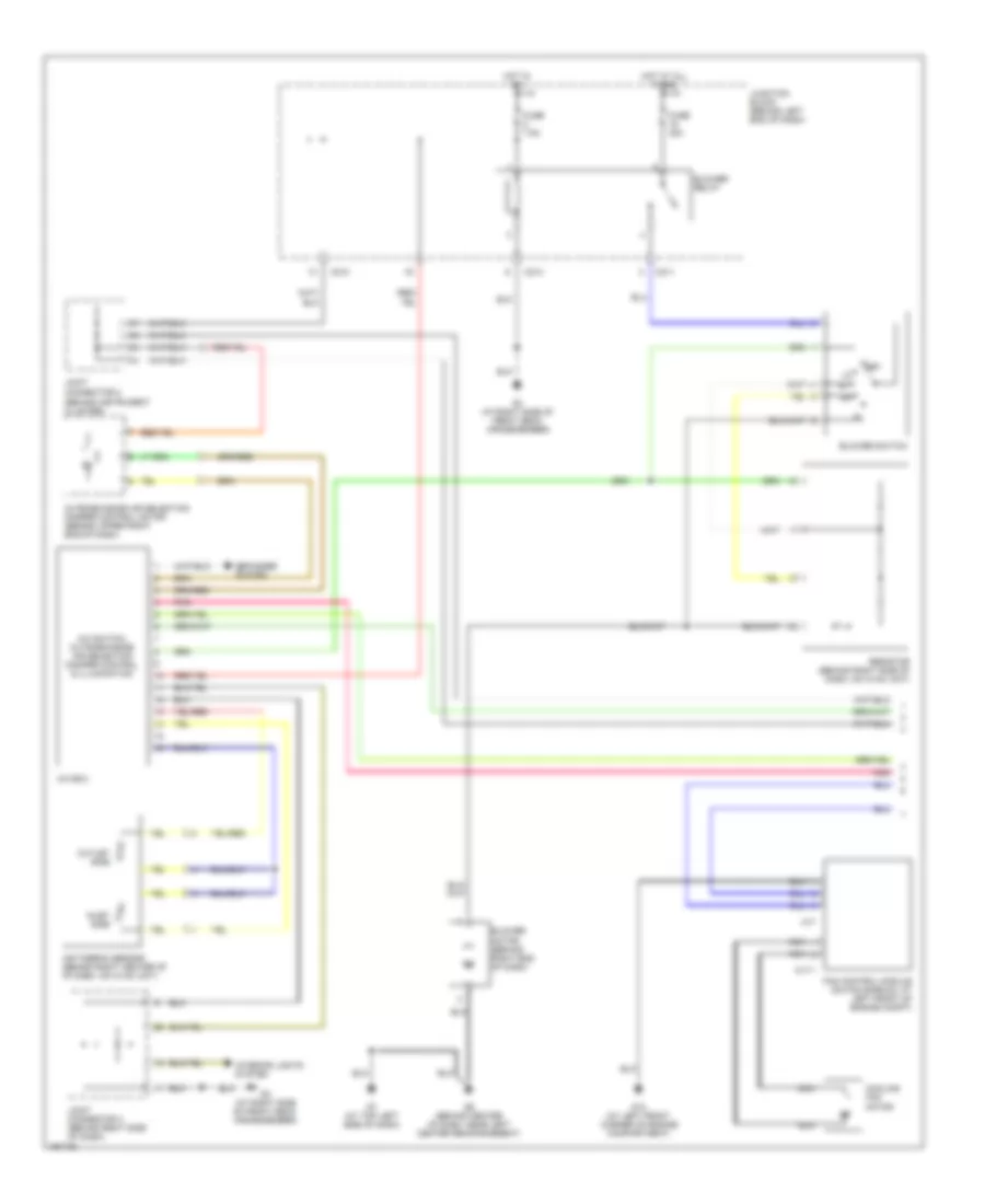 Manual A C Wiring Diagram Evolution 1 of 2 for Mitsubishi Lancer Ralliart 2005