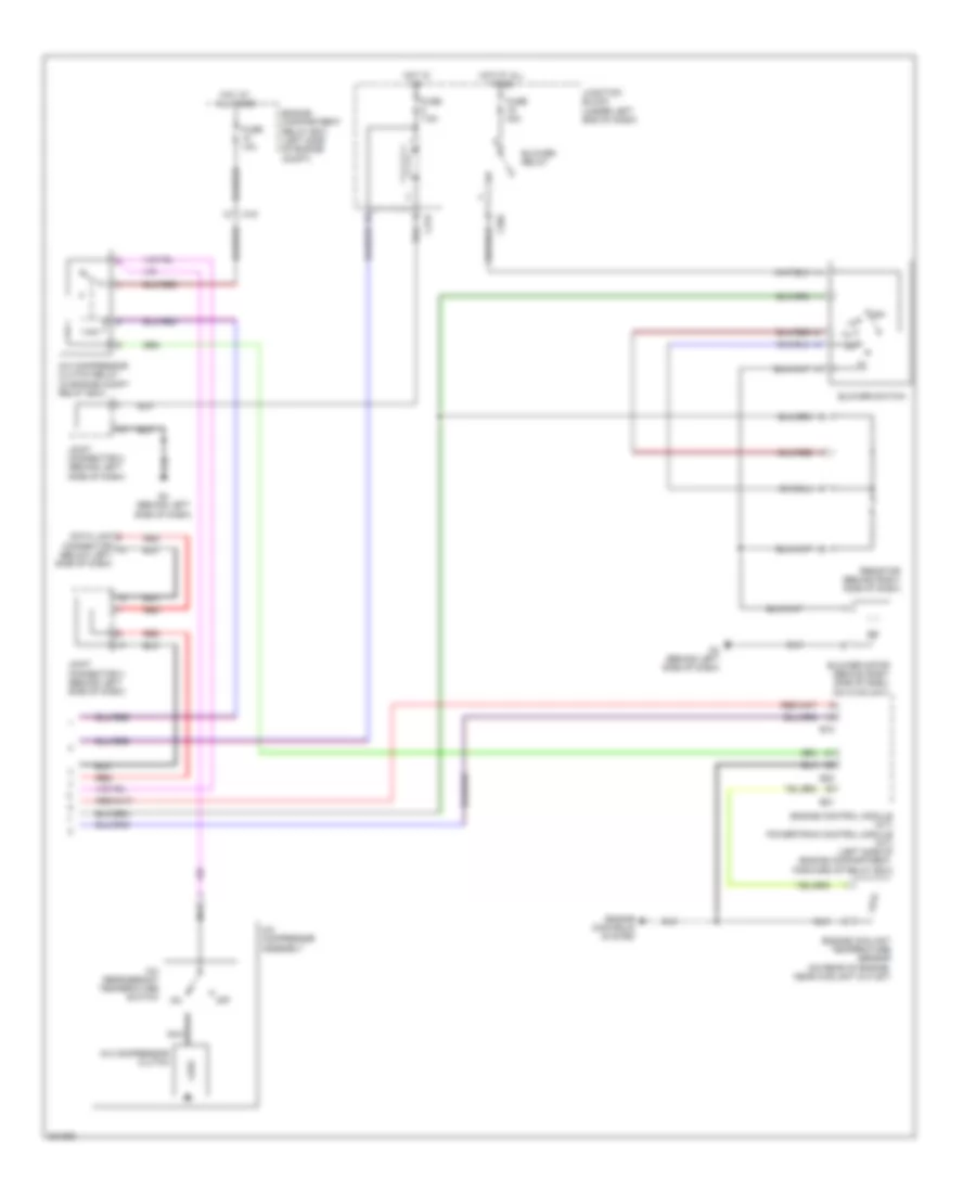 Manual AC Wiring Diagram (2 of 2) for Mitsubishi Eclipse GS 2010