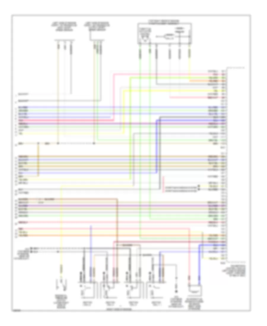 2.4L, Engine Performance Wiring Diagram, AT (5 of 5) for Mitsubishi Eclipse GS 2010