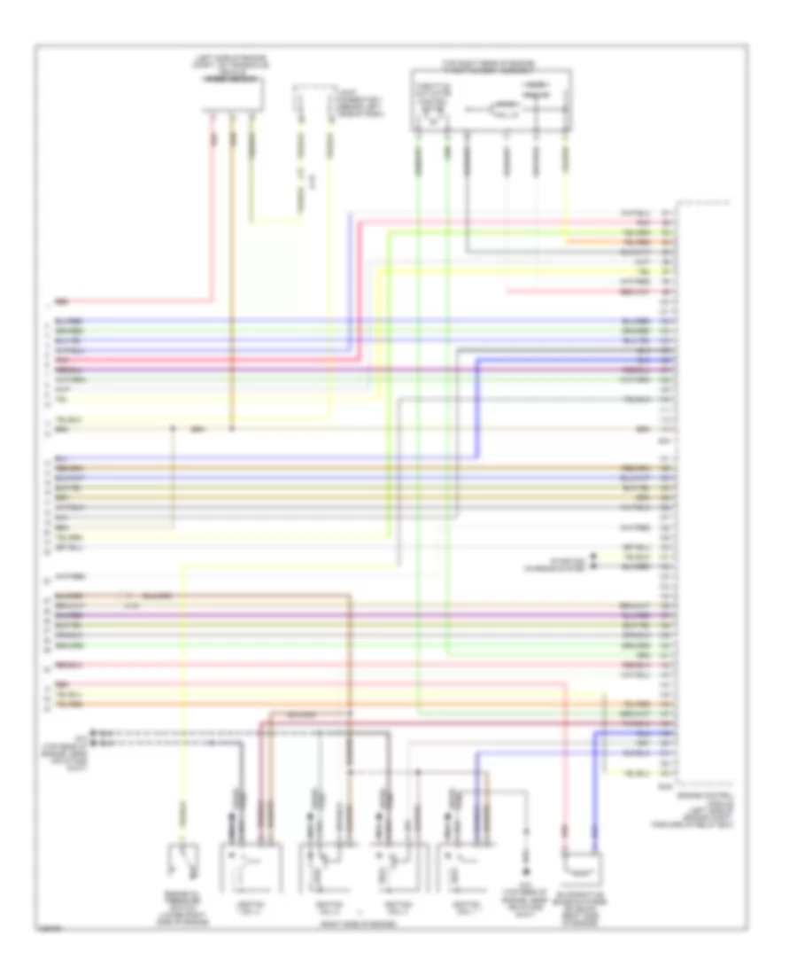2.4L, Engine Performance Wiring Diagram, MT (4 of 4) for Mitsubishi Eclipse GS 2010