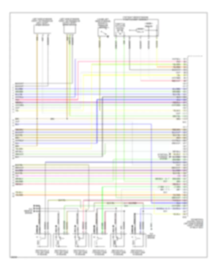 3.8L, Engine Performance Wiring Diagram, AT (5 of 5) for Mitsubishi Eclipse GS 2010