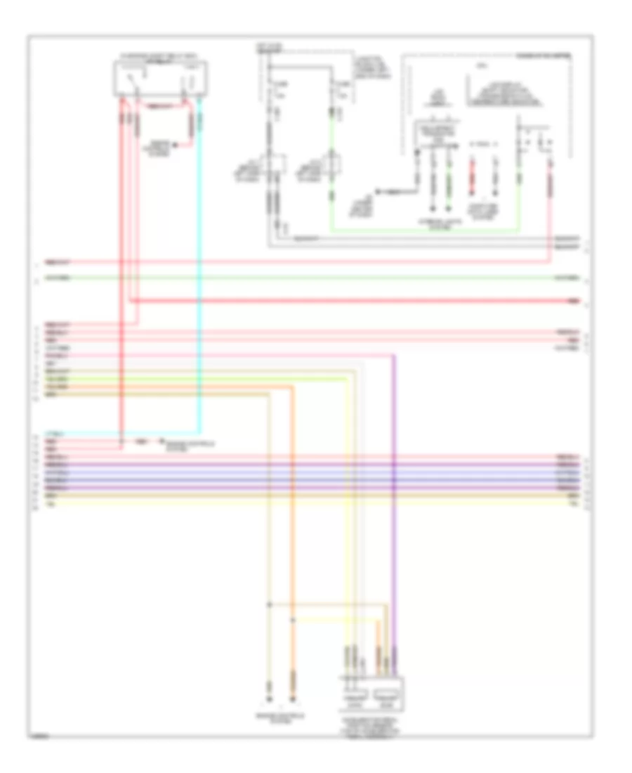Transmission Wiring Diagram (2 of 3) for Mitsubishi Eclipse GS 2010