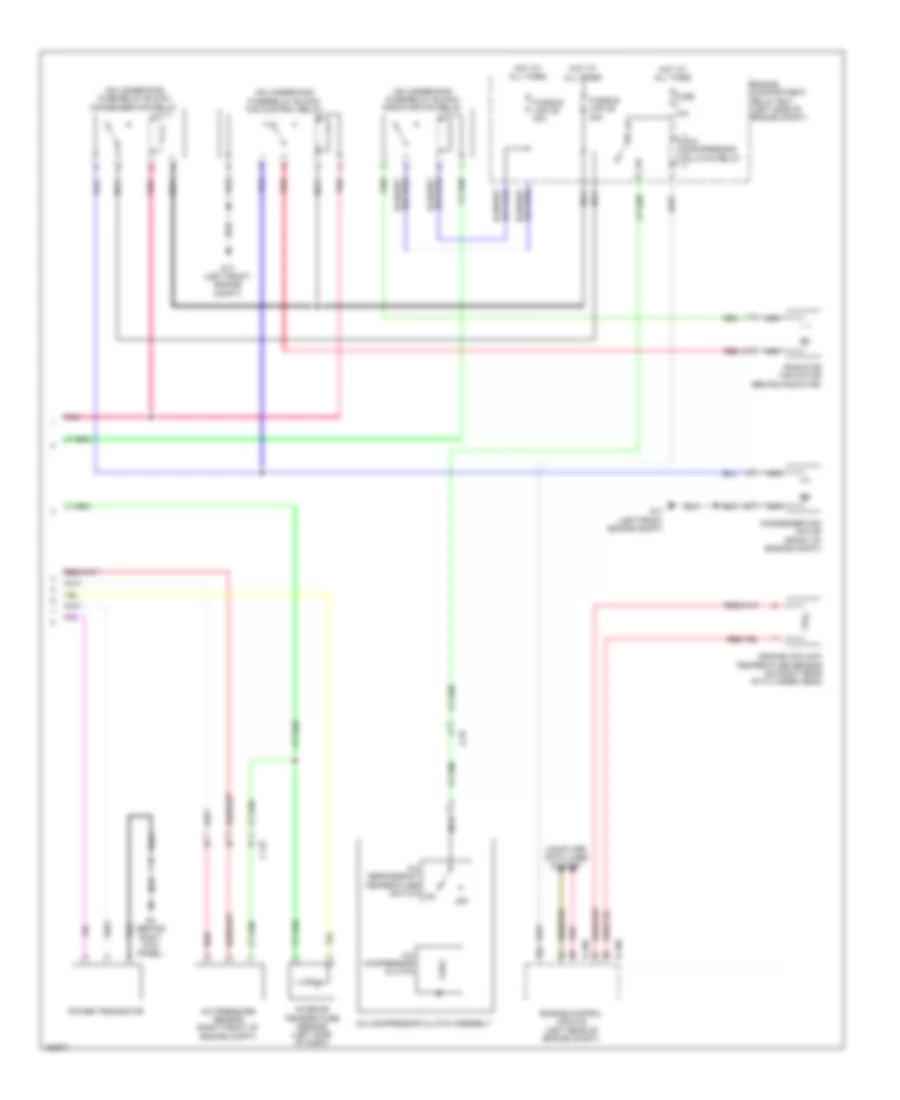 2 0L Automatic A C Wiring Diagram 2 of 2 for Mitsubishi Lancer ES 2014