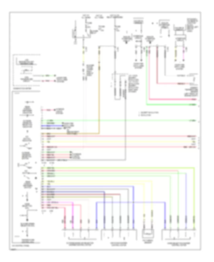 2 0L Turbo Automatic A C Wiring Diagram 1 of 2 for Mitsubishi Lancer ES 2014
